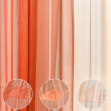 DearHouse 3 Panel Wedding Arch Draping Fabric,29.5" x18Ft Pearl Fabric Drapes for Wedding Sheer Backdrop (Champagne+Terracotta+Caramel) DearHouse