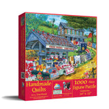 SUNSOUT INC - Handmade Quilts - 1000 pc Jigsaw Puzzle by Artist: Tom Wood - Finished Size 20" x 27" - MPN# 28607 SunsOut