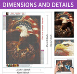 LOMSIOY DIY 5D Diamond Art Kits for Adults, Lion Diamond Painting Kits for Beginner, Animal Diamond Art with Round Full Drill Rhinestone Crafts Gem Arts for Home Wall Decor 12 * 16 inch 1 LOMSIOY