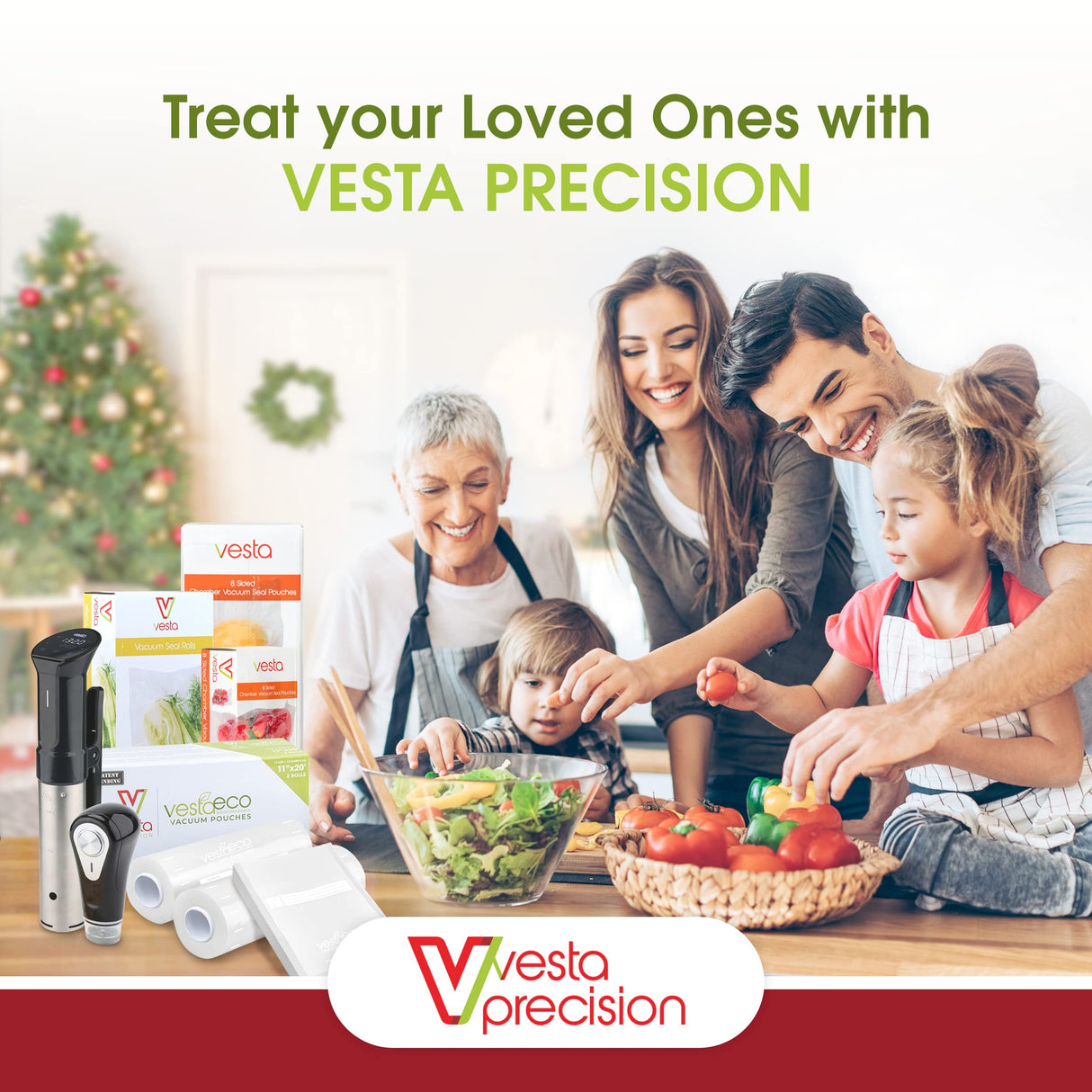 Vacuum Sealer by Vesta Precision - Handheld Vac 'n Seal | Extends Food Freshness | Fast and Powerful Vacuum | Compact Design | Long Battery Life | Works with valved Vacuum Bags, Bottles, and Canisters V Vesta Precision