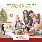 Vacuum Sealer by Vesta Precision - Handheld Vac 'n Seal | Extends Food Freshness | Fast and Powerful Vacuum | Compact Design | Long Battery Life | Works with valved Vacuum Bags, Bottles, and Canisters V Vesta Precision