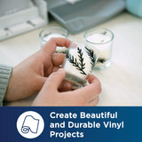 Brother ScanNCut SDX125EGY DIY Cutting Machine with Scanner, Adhesive Vinyl Sheets, Transfer Roll and 6 CADXBLD1 Replacement Blades Brother