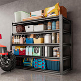 cynnda 5-Tier 60" W x 24" D x 72" H Garage Shelving 3000LBS Storage Shelves Heavy Duty Metal Shelf Unit Adjustable Basement Industrial Storage Racks cynnda