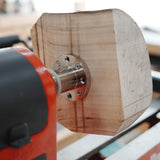 BMWOOD Woodworking 3" Lathe Faceplate with Screw Chuck, Two nylon washers for 1" x 8TPI Spindle Woodturning Lathe. BMWOOD