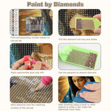 CEOVR Virgin Mary Diamond Painting Kits for Adults, Virgin Mary Pray Diamond Art Dots 5D Full Drill DIY Gem Art, Adult Crafts Kits Arts and Crafts, Wall Decor for Home Office 12x16in CEOVR
