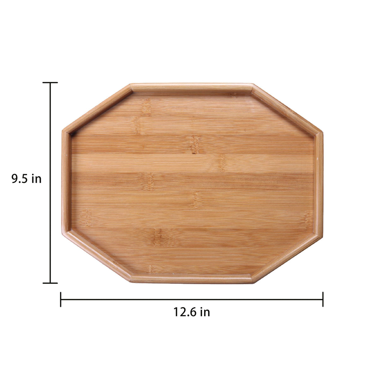 Xchouxer Side Tables Natural Bamboo Sofa Armrest Clip-On Tray, Ideal for Remote/Drinks/Phone Xchouxer