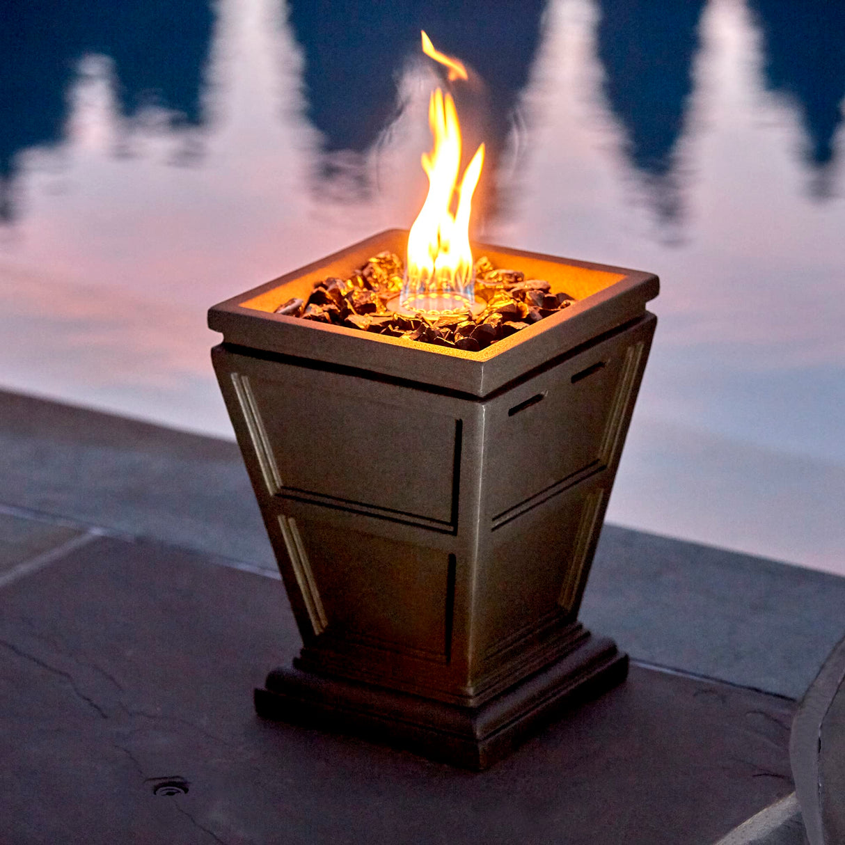 15" Gas Outdoor Fire Column from Endless Summer Uniflame