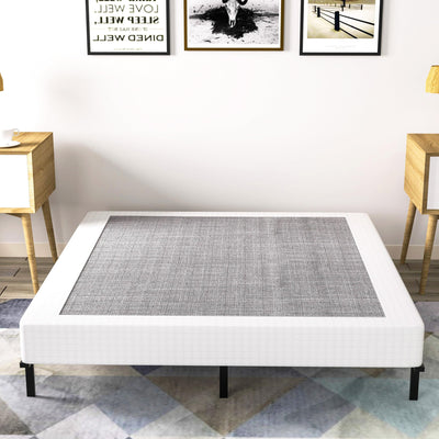 Vaciwe 8 Inch King Size Box Spring, Heavy Duty Metal Mattress Foundation with Easy Clean Fabric Cover, Noise Free,Easy Assembly.