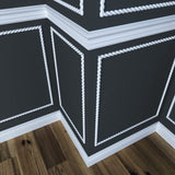 2027/2-4WHW Unfinished White Hardwood Rope Twist Trim Moulding ORNAMENTAL