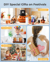 Hiipoo 12 Pack Sublimation Tumblers Blank 20 oz Straight Skinny with Sublimation Papers, Lids and Straws, Shrink Wrap Films, Stainless Steel Double Wall Insulated Tumbler for Mug Press Machine Hiipoo