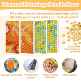 MAXBYE Diamond Paintings for Glowing Black Dress Beauty, Diamond Art Kits for Adults, 5D Enlightened Sou Llight Diamond Art Kits, Diamond Paintings for Home Décor Items, Extra 30% Diamonds, 12x12in MAXBYE