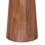 SIMPLIHOME Dayton SOLID MANGO WOOD 13 inch Wide Round Wooden Accent Table in Light Cognac, Fully Assembled, for the Living Room and Bedroom SIMPLIHOME