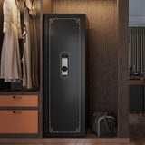 Gun Safe, 10-14 Biometric Gun Safe for Rifles and Pistols, Fingerprint Gun Cabinets for rifles and shotguns, Large Gun Safes for Home, Rifle Safe with Built-in Cabinet and Removable Rifle Rack KAER