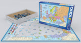 EuroGraphics Map of Europe Puzzle (1000 Piece) EuroGraphics