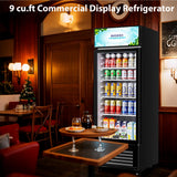 BODEGACOOLER Glass door commercial refrigerators, 9 cu.ft commercial beverage refrigerator, glass door display refrigerator for beer,bar,drink, Commercial fridge, Commercial merchandiser refrigerator. BODEGA