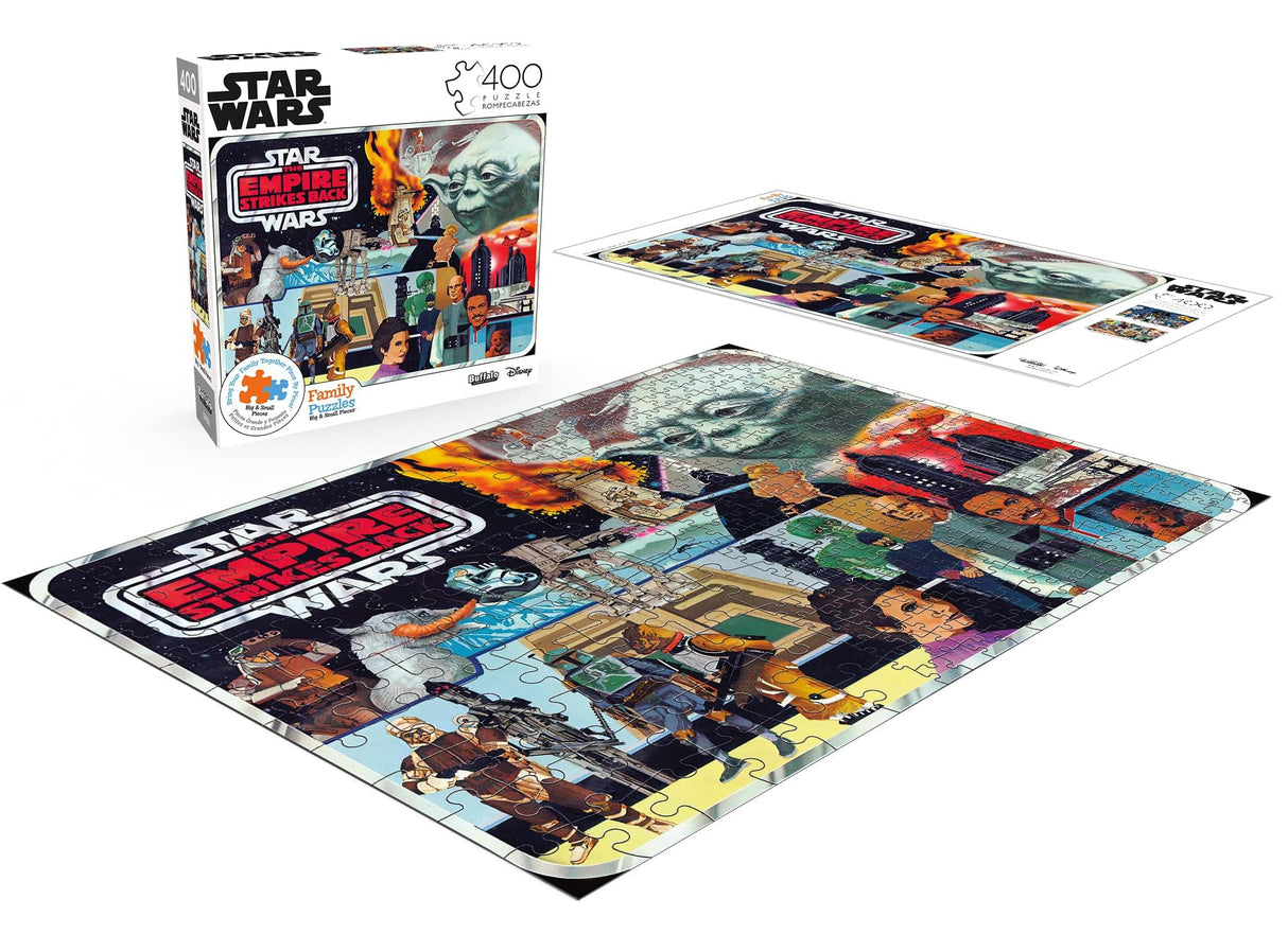 Buffalo Games - Star Wars - Star Wars Collectors Case Art - 400 Piece Jigsaw Puzzle for Families Challenging Puzzle Perfect for Game Nights - Finished Puzzle Size is 21.25 x 15.00 Buffalo Games