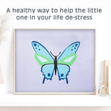 Pink Picasso Kits Paint by Number for Kids Ages 8-12 | DIY Beginner Kids Craft Kit Acrylic Paint Canvas Painting Art Kits & Wall Decor as Seen On Shark Tank | (Butterfly) 8x10-Paint Kit Set Pink Picasso