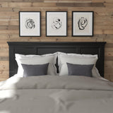 Homestyles Bedford Black King Headboard homestyles