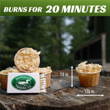 Superior Trading Fire Starter Pods in Plastic Bucket - Fire Starters for Campfires, BBQ, Grill, Pit, Wood Stove & Charcoal Starter, 15-20-Min Burn, 50 Extra Large Pods, USA Made, Brown, 3 Lbs Superior Trading Co.