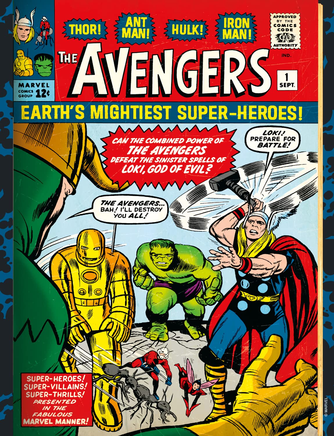 Buffalo Games - Marvel - 4 x 1 Multipack - Comics - Multi Piece Jigsaw Puzzle for Adults -Challenging Puzzle Perfect for Game Nights - Finished Size Varies Buffalo Games