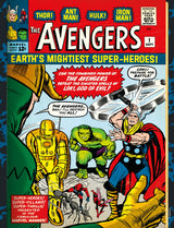 Buffalo Games - Marvel - 4 x 1 Multipack - Comics - Multi Piece Jigsaw Puzzle for Adults -Challenging Puzzle Perfect for Game Nights - Finished Size Varies Buffalo Games