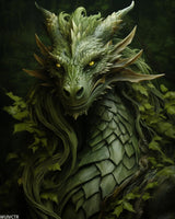 WUIVCTR Paint by Numbers Dragon for Adults, Acrylic Oil Painting by Numbers Kits for Beginner with Paintbrushes Brushes Art Crafts Canvas for Home Decor 16x20 inch WUIVCTR