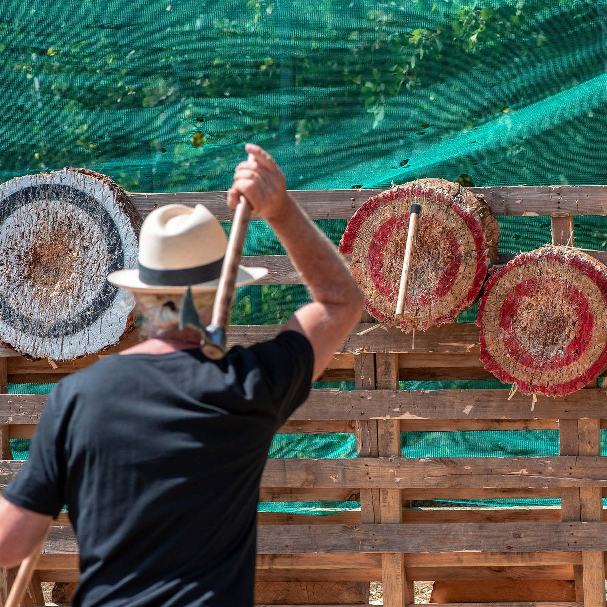 16" Throwing Tomahawks, 2 Pack Throwing Axes with High Carbon Steel & Wooden Handle, Perfect for Axe Throwing Game, Recreation and Competition, Gift for Men Generic