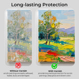 Nicpro Gloss Varnish for Acrylic Painting(4 oz, 120 ml), Non-Yellowing, Non-Toxic, Anti-Crazing, Clear Acrylic Varnish for Pro Artist & Hobby Painter on Canvas, Wood, Artwork, High Gloss Finish Nicpro
