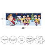 AQUARIUS Peanuts Charlie Brown Christmas Puzzle (Slim 1000 Piece Jigsaw Puzzle) - A Charlie Brown Christmas Puzzle - Officially Licensed - Glare Free - Precision Fit - 12 x 36 Inches AQUARIUS