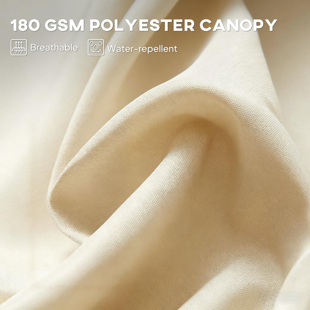 Outsunny Extra Large 15 ft Patio Umbrella, Double-Sided Large Outdoor Umbrella with Crank Handle and Air Vents for Backyard, Deck, Pool, Market, Cream White Outsunny