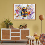 Flowers Bee Puzzles for Adults 1000 Pieces, Garden Bee Butterfly Jigsaw Puzzles, Nature Plant Impossible Animal Art Puzzle as Bee Home Decor PPuzzling