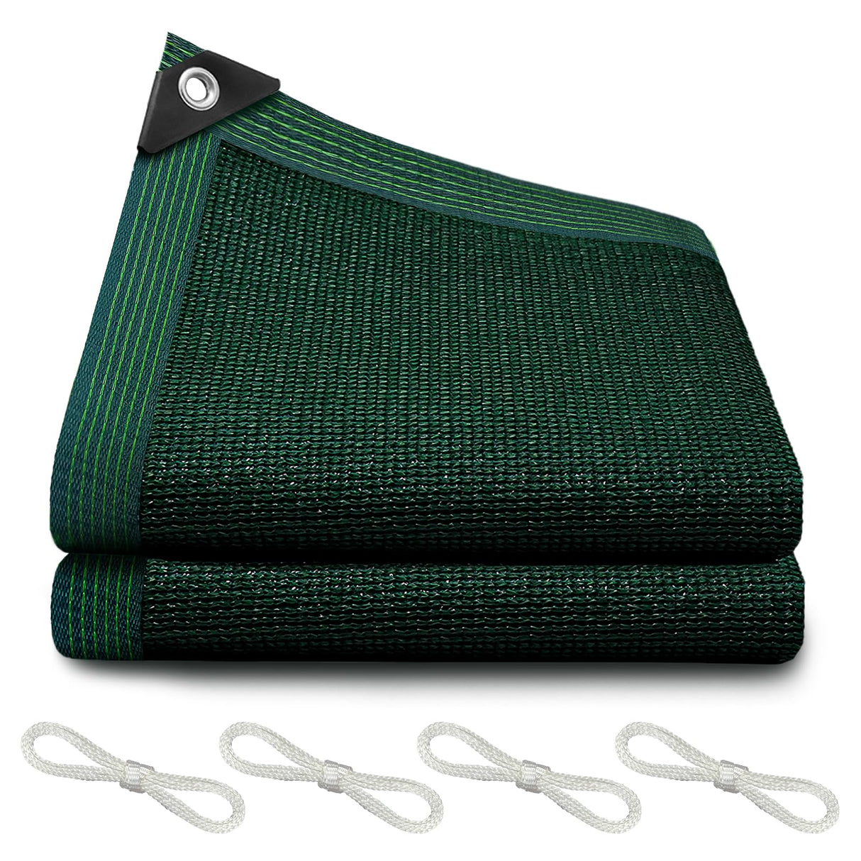 Glieskir 90% Blackish Green Shade Cloth, 10x12FT Resistant Garden Sun Shade Net, Durable Mesh Shade Tarp with Reinforced Grommets for Greenhouse, Plant, Chicken Coop, Pergola, Canopy Glieskir
