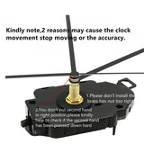 Youngtown 12888 Pendulum Type Movement Step Clock Accessory Quartz DIY Movement Kits,1/2 Inch Maximum Dial Thickness, 9/10 Inch Total Shaft Length. TIKROUND
