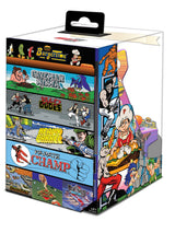 MY ARCADE Data East Hits Pico Player - Game for Kids and Adults, 3.75" Fully Playable Portable Tiny Arcade Machine with 108 Retro Games, 2" Screen Color Display, Battery Powered, Purple, Small My Arcade