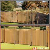 K.D STONEDGE Fence Post Anchor Repair Kit Wooden Rotten Broken Leaning Support Brackets Qucik Easy Fix Unique Adjustable Design, 2 Sets K.D STONEDGE