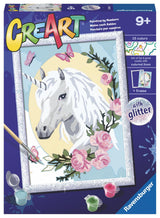 Ravensburger Unicorn Portrait Paint by Numbers Kit for Kids - 20268 - Painting Arts and Crafts for Ages 9 and Up Ravensburger