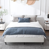 XINXINYAN Queen Box Spring 9 Inch, Heavy Duty Mattress BoxSpring Foundation, Sturdy Queen Box Springs for Bed with Fabric Cover Set, Easy Assembly, Noise Free XINXINYAN