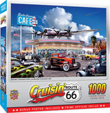 MasterPieces 1000 Piece Jigsaw Puzzle for Adults, Family, Or Youth - Bomber Command Café - 19.25"x26.75" Masterpieces