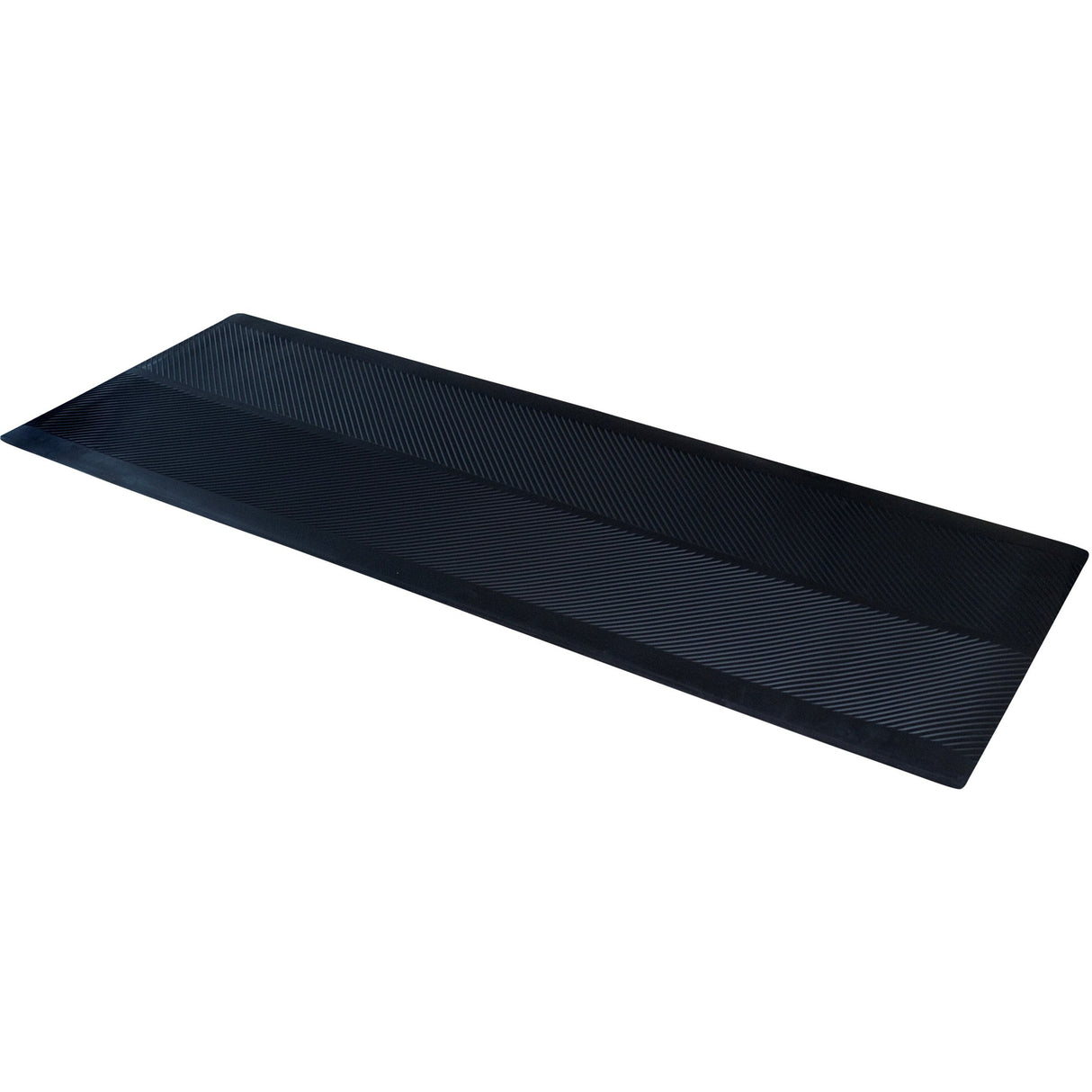 CLIMATEX Indoor/Outdoor Rubber Runner Mat, Door Mat For Floor Protection, 27" X 10', Black (9A-110-27C-10) CLIMATEX