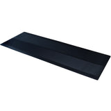 CLIMATEX Indoor/Outdoor Rubber Runner Mat, Door Mat For Floor Protection, 27" X 10', Black (9A-110-27C-10) CLIMATEX