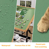 1500 Piece Jigsaw Puzzle Table with Legs,Jigsaw Puzzle Board Portable with 4 Drawers and Cover,35"x26"Adjustable Puzzle Tables for Adults,Gift for Mom OIRBOEUS