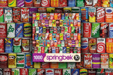 Springbok - Retro Refreshments - 1000 Piece Jigsaw Puzzle- Vintage soft drink can collage to challenge your brain Springbok