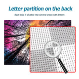 Bgraamiens Puzzle-Forest Under Starry Night-1000 Pieces Gradient Magic Colorful Puzzle for Adult,Hard Challenge Puzzle for Adult Bgraamiens