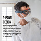 3M Aura Particulate Respirator 9205+ N95, Lightweight, Three Panel Designed Respirator Helps Provide Comfortable And Convenient Respiratory Protection, 10-Pack 3M