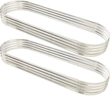 9 ft x 3 ft Raised Garden Bed Metal Elevated Planter for Vegetable Flower Herb (2pk) Yararday