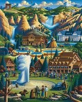 Dowdle Jigsaw Puzzle - Yellowstone National Park - 500 Piece D·O·W·D·L·E
