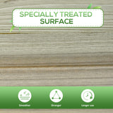 Outsunny 36" x 20" x 30" Raised Garden Bed, Elevated Wood Planter Box with Legs and Storage Shelf for Backyard, Patio, Balcony to Grow Vegetables, Herbs, and Flowers Outsunny