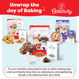 Baketivity DIY Cake Pop Baking Kit for Kids - Premeasured Ingredients, Decorating Supplies Baketivity