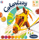 Sentosphère Colorizzy Horses Paint by Number Kit Sentosphère