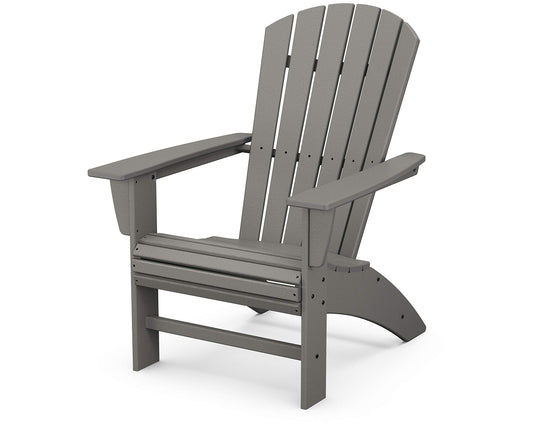 POLYWOOD Nautical Curveback Adirondack Chair - WoodArtSupply